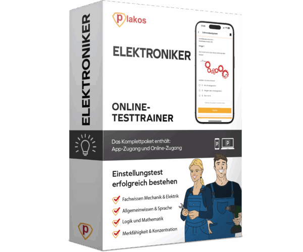 Elektroniker Einstellungstest 2025 Online Testtrainer