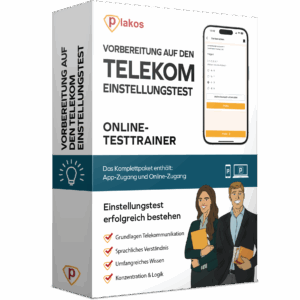 Vorbereitung für den Telekom Einstellungstest 2025 Online Testtrainer