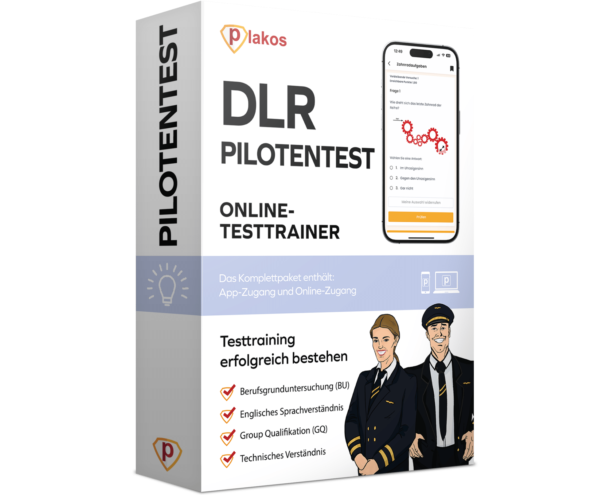 DLR Pilotentest - Jetzt mit Testtrainer üben!
