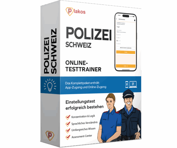 Eignungstest Polizei Schweiz 2025 Online Testtrainer