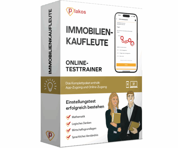 Immobilienkaufleute Einstellungstest 2025 Online Testtrainer