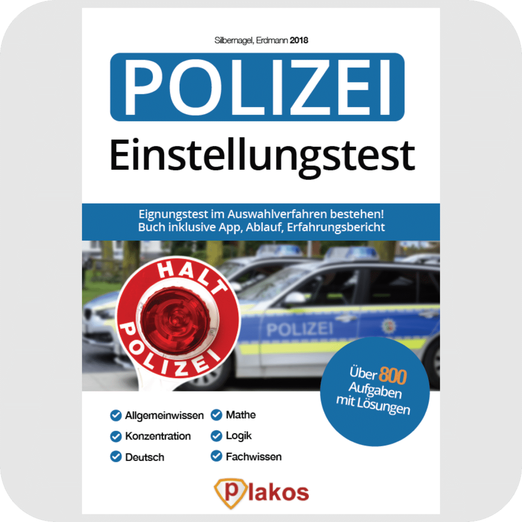 Buch: Einstellungstest Polizei 2018 Inlusive App: 800 Aufgaben Mit ...