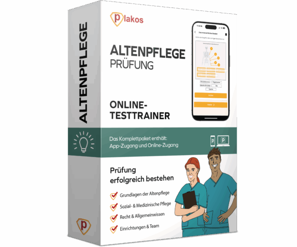 Prüfungsvorbereitung Altenpflege 2025 Online Testtrainer