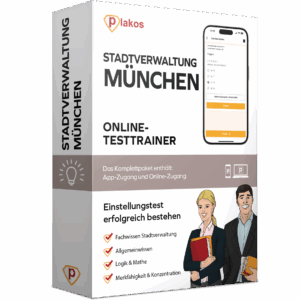 Stadt München Einstellungstest 2025 Online Testtrainer Komplettpaket