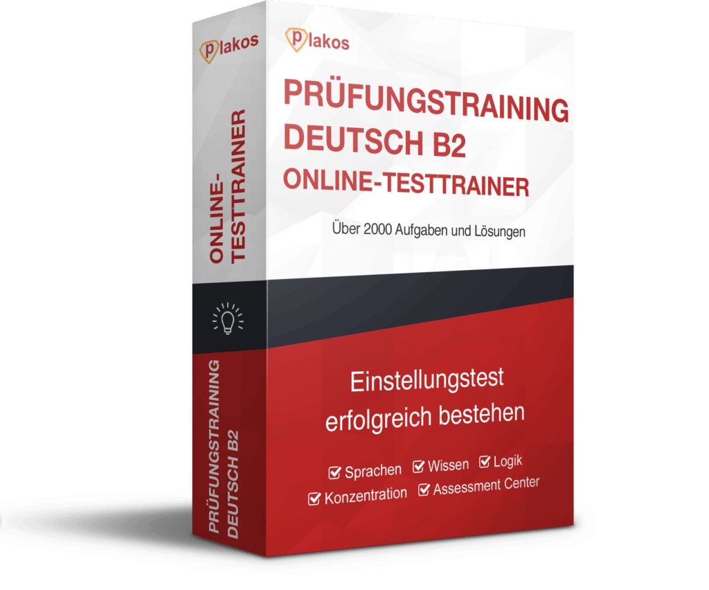 Deutschprüfung B2 Online Prüfungstraining Plakos Akademie 7411