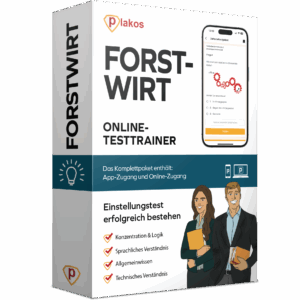 Einstellungstest Forstwirt 2025 Online Testtrainer