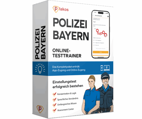 Einstellungstest Polizei Bayern LPA Test 2025 Online Testtrainer