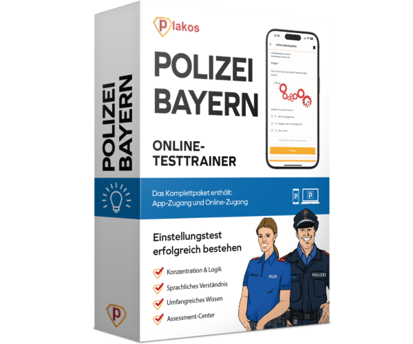 Einstellungstest Polizei Bayern LPA Test 2025 Online Testtrainer