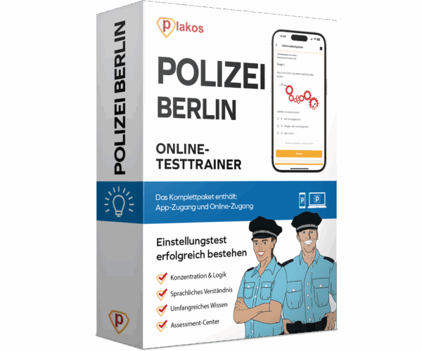 Einstellungstest Polizei Berlin 2025 Online Testtrainer
