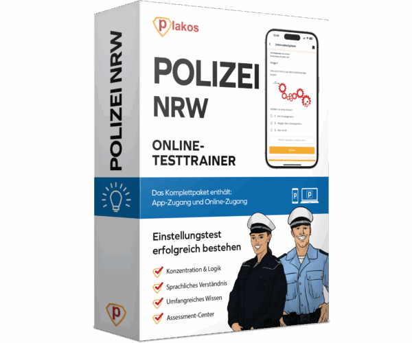 Polizei Einstellungstest NRW 2025 Online Testtrainer