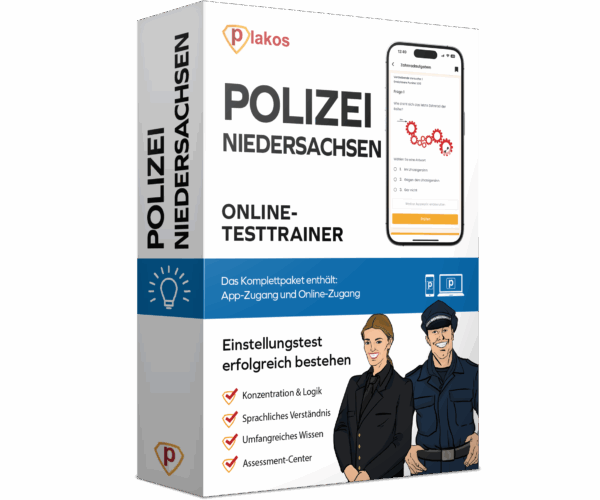 Polizei Niedersachsen Einstellungstest 2025 Online Testtrainer