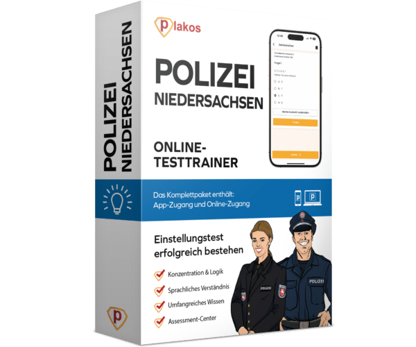 Polizei Niedersachsen Einstellungstest 2025 Online Testtrainer