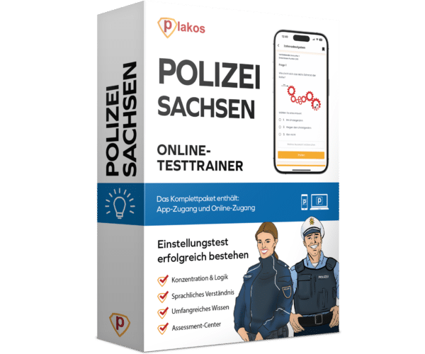 Polizei Sachsen Einstellungstest 2025 Online Testtrainer