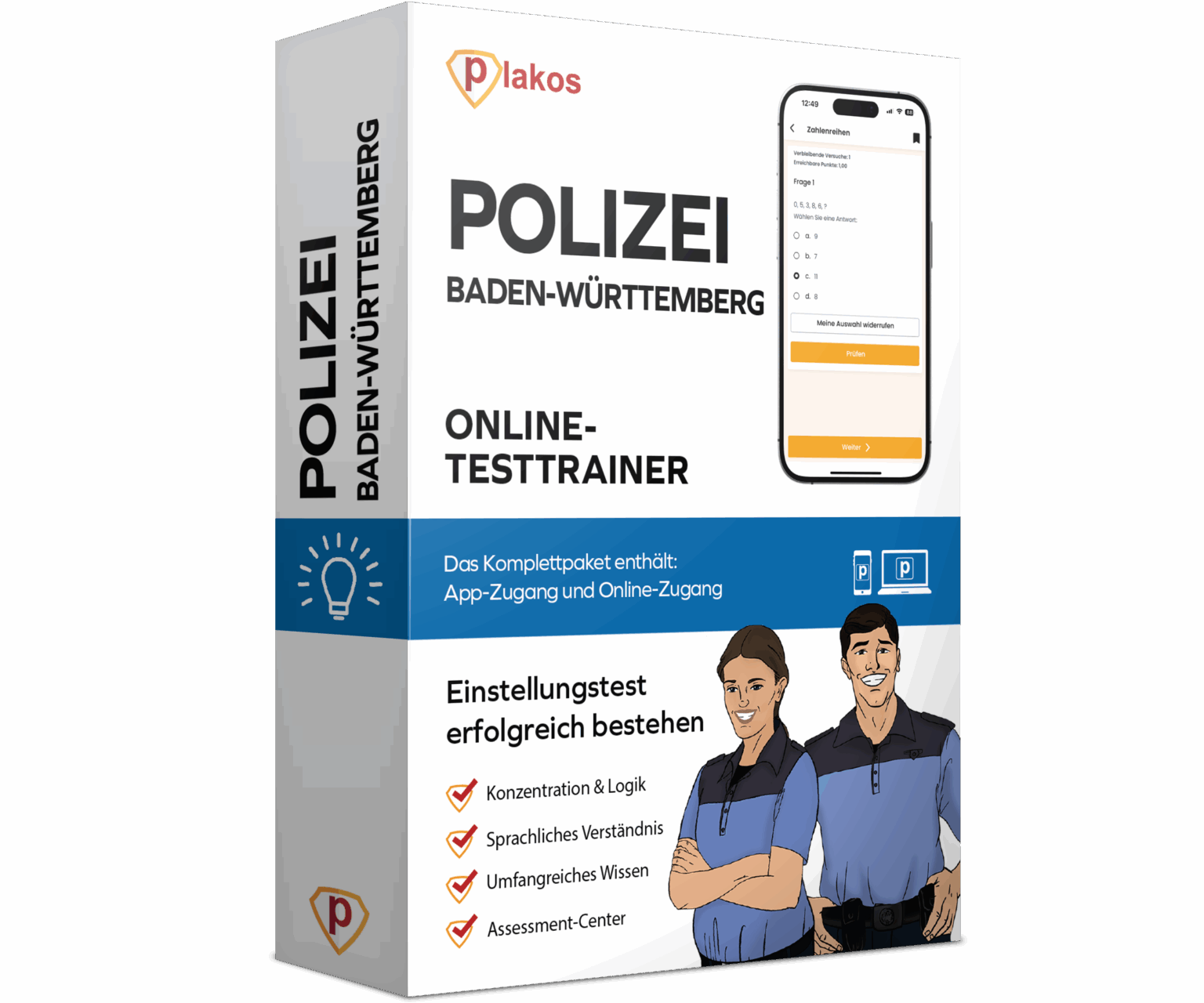 Polizei Baden-Württemberg Einstellungstest