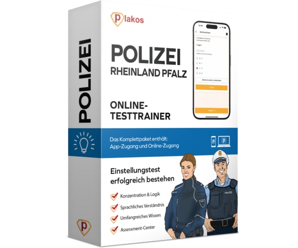 Einstellungstest Polizei Rheinland Pfalz 2025 Online Testtrainer