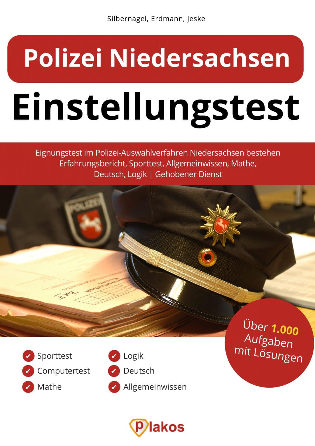 ᐅ Polizei Einstellungstest Buch - Plakos Akademie - Jetzt Vorbereiten!