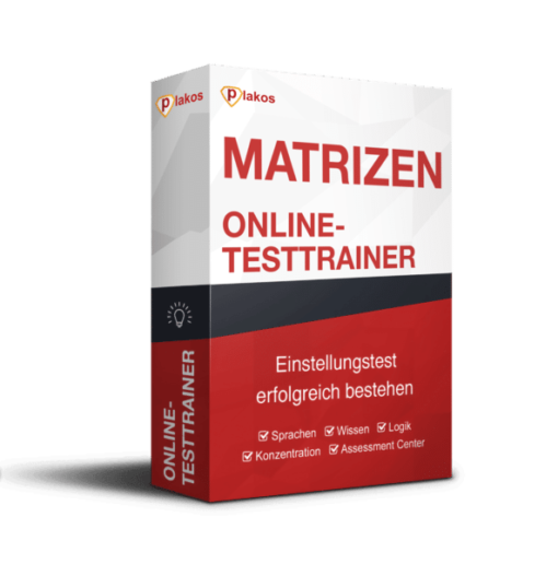 Matrizentest Online-Testtrainer - Plakos Akademie