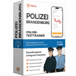Polizei Brandenburg Einstellungstest 2025 Online Testtrainer