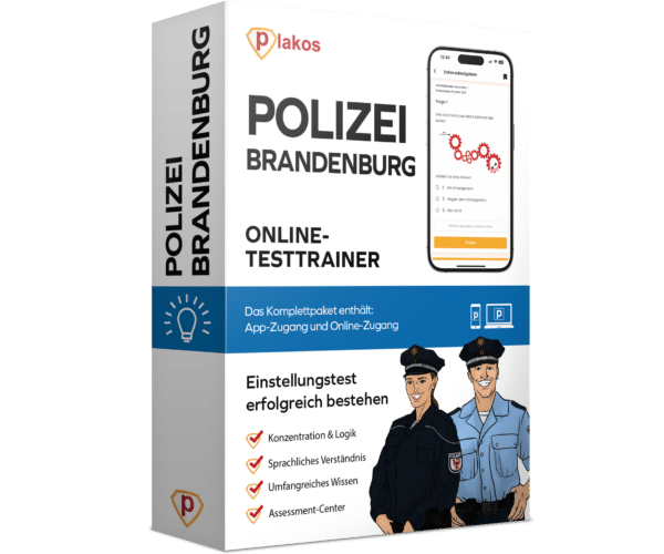 Polizei Brandenburg Einstellungstest 2025 Online Testtrainer