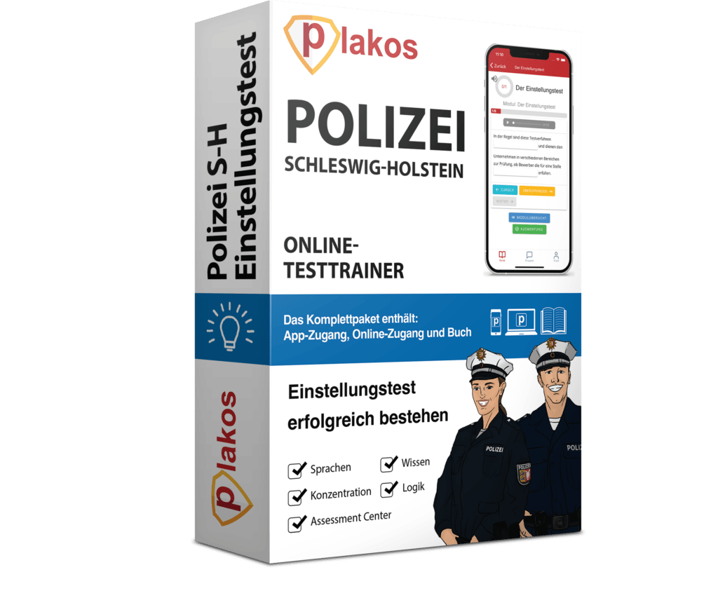 Polizei Schleswig Holstein Einstellungstest Jetzt üben!