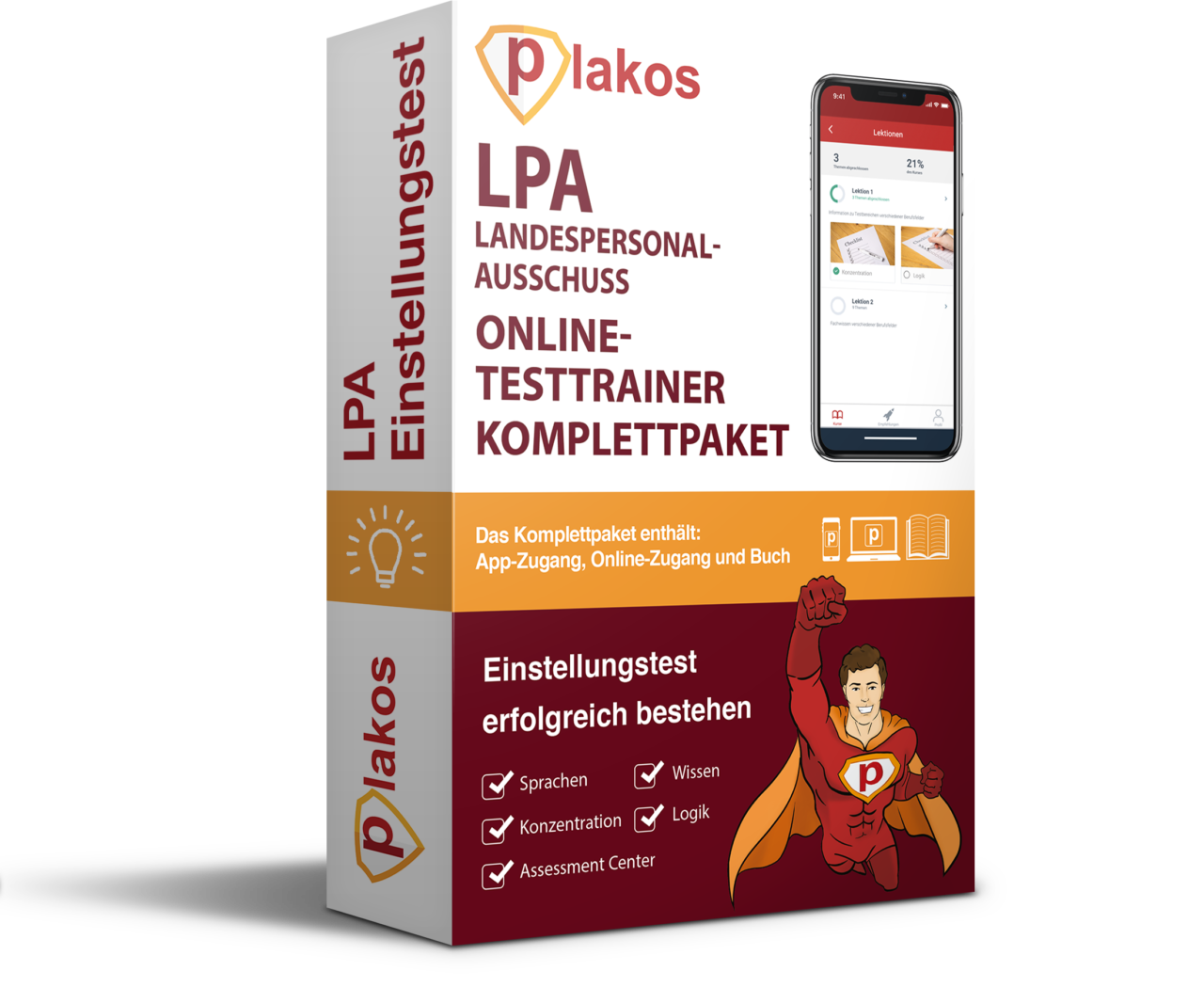 Beamtentest / LPA Test Bayern Einstellungstest | Plakos Akademie