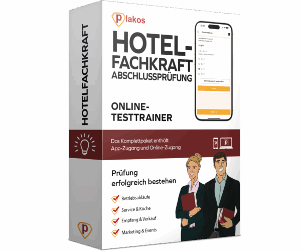 Hotelfachfrau / Hotelfachmann Abschlussprüfung 2025 Testtrainer