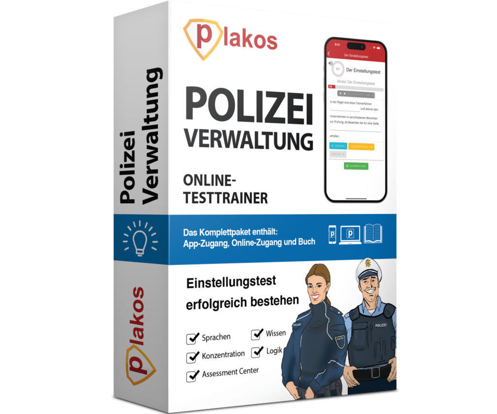 Einstellungstest Polizei Verwaltung | Online Testtrainer