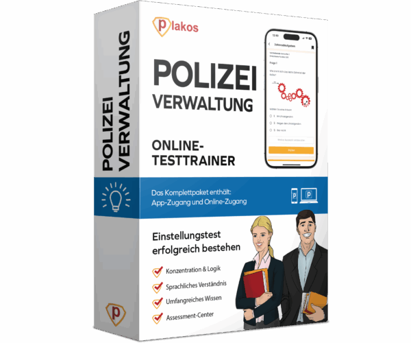 Einstellungstest Polizei Verwaltung 2025 Online Testtrainer