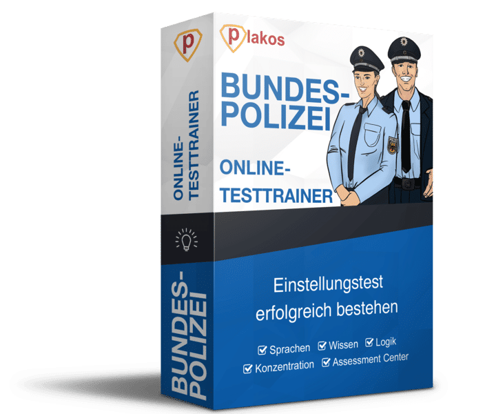 ᐅ Bundespolizei Ausbildung Auswahlverfahren Und Eignungstest Plakos Online Tests