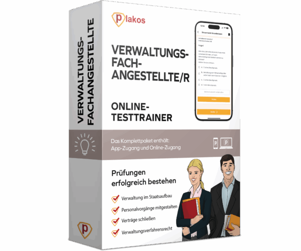 Prüfungsvorbereitung Verwaltungsfachangestellte 2025 Online Testtrainer