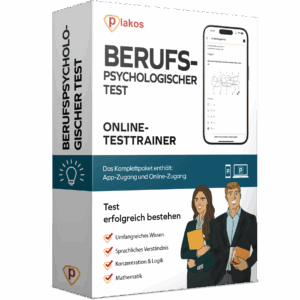 Berufspsychologischer Test Übungen 2025 Online Komplettpaket