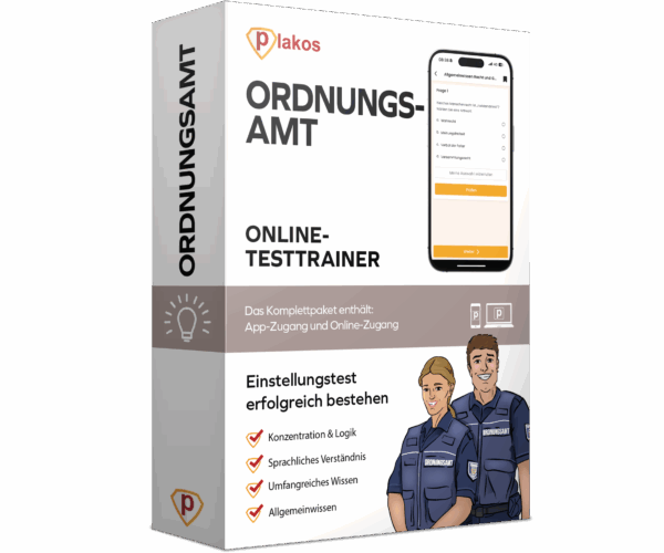 Ordnungsamt Einstellungstest 2025 Online Testtrainer