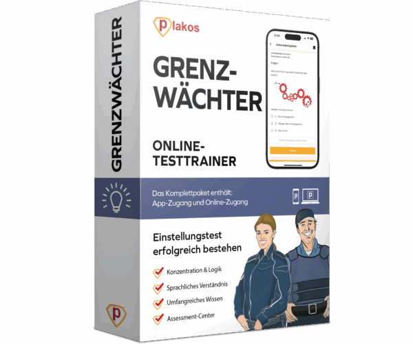 Grenzwächter Eignungstest (Schweiz) 2025 Online Testtrainer