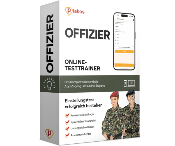 Offizier Einstellungstest 2025 Online Testtrainer