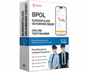 Bundespolizei gehobener Dienst Einstellungstest 2025 Online Testtrainer