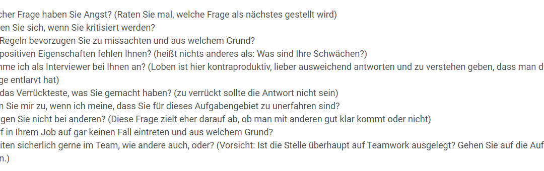 ᐅ 110 typische Vorstellungsgespräch Fragen + Beispiel-Antworten zu