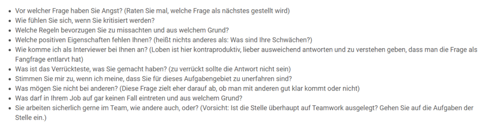 ᐅ 110 typische Vorstellungsgespräch Fragen + Beispiel-Antworten zu