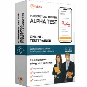Online Testtrainer für den Alpha Test 2025 Vorbereitungskurs