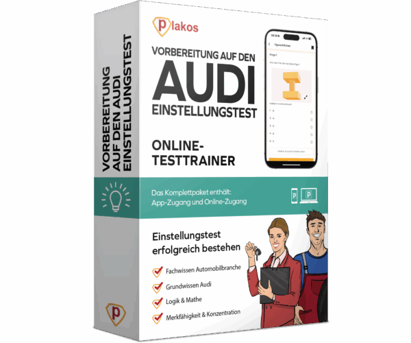 Vorbereitung für den Audi Einstellungstest 2025 Online Testtrainer