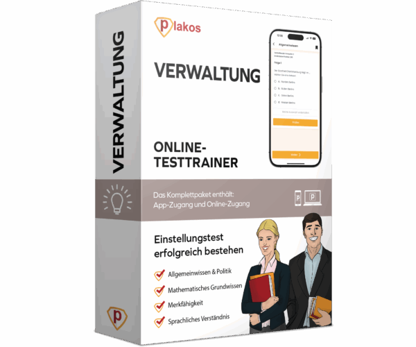 Einstellungstest Verwaltung 2025 Online Testtrainer