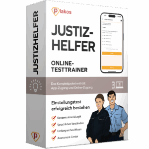 Justizhelfer Einstellungstest 2025 Online Testtrainer