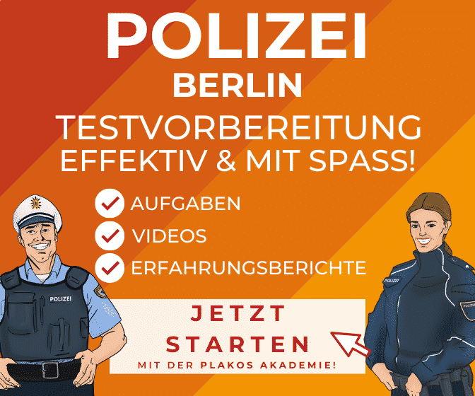 Polizei Berlin Bewerbung: Bewirb Dich erfolgreich | Plakos