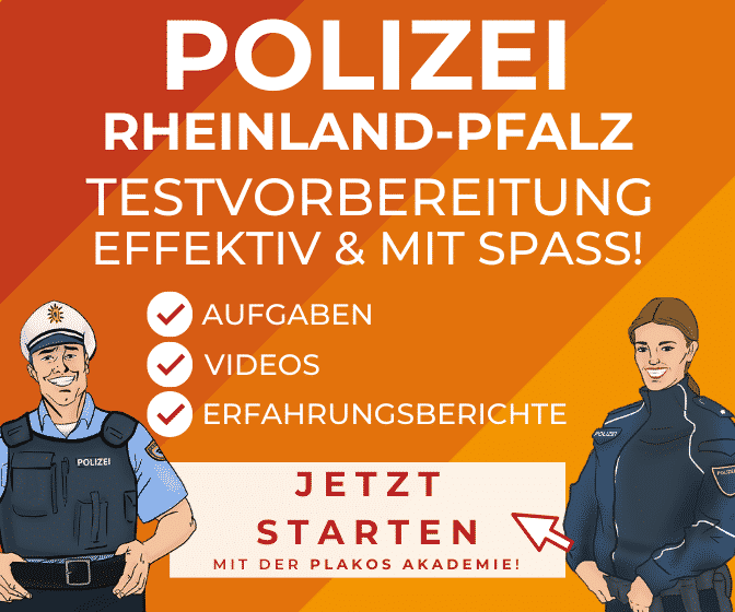 Polizei Rheinland-Pfalz Bewerbung: Das Musst Du Wissen | Plakos