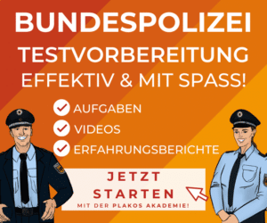 Bewerbung Bundespolizei: Karriere machen im Vollzugsdienst | Plakos