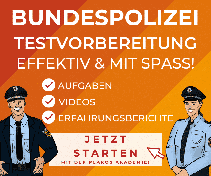 Bewerbung Bundespolizei: Karriere Machen Im Vollzugsdienst | Plakos