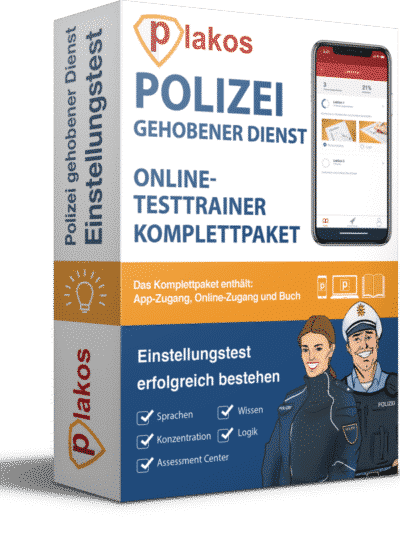 Polizei Gehobener Dienst Einstellungstest - Online Testtrainer