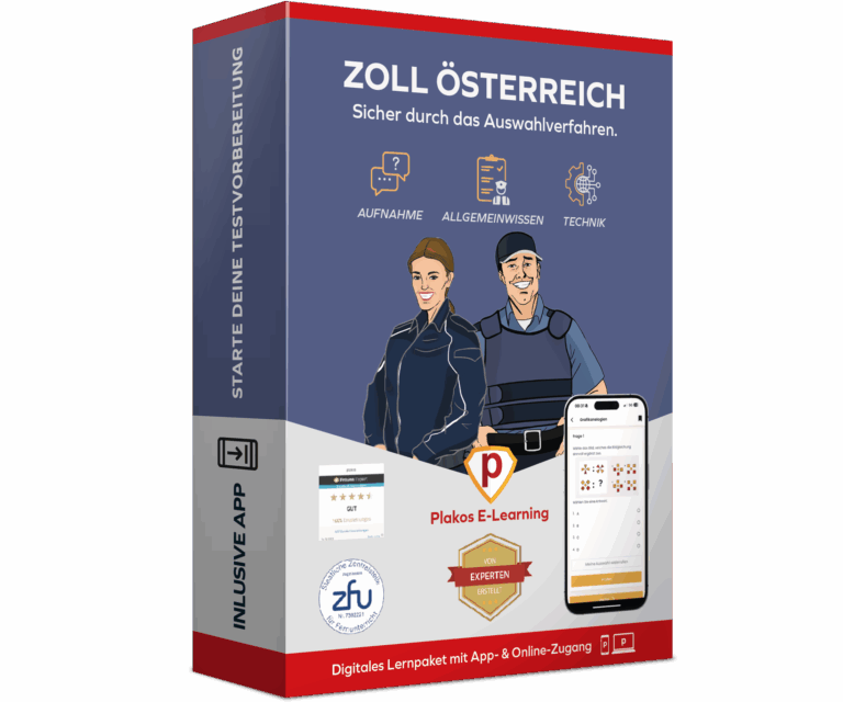 Aufnahmetest Zoll Österreich