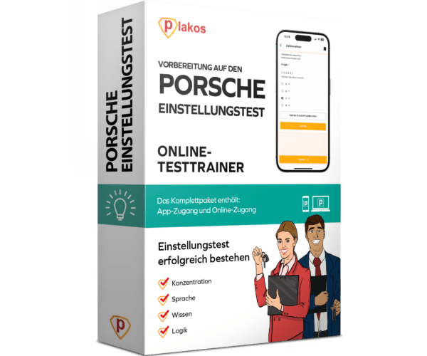 Vorbereitung für den Porsche Einstellungstest 2024/2025 Online Testtrainer