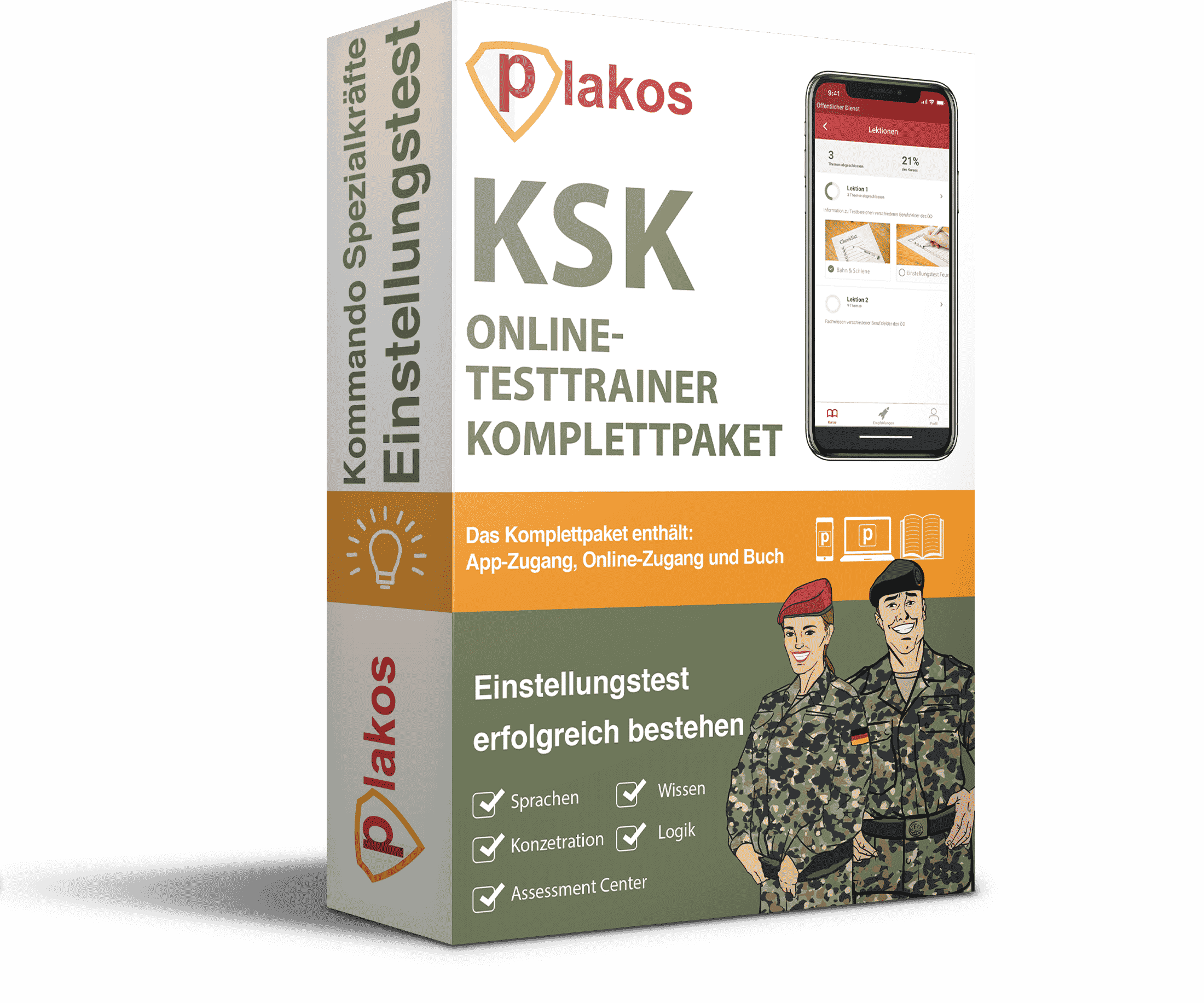 KSK Einstellungstest 2022 Online Testtrainer Komplettpaket