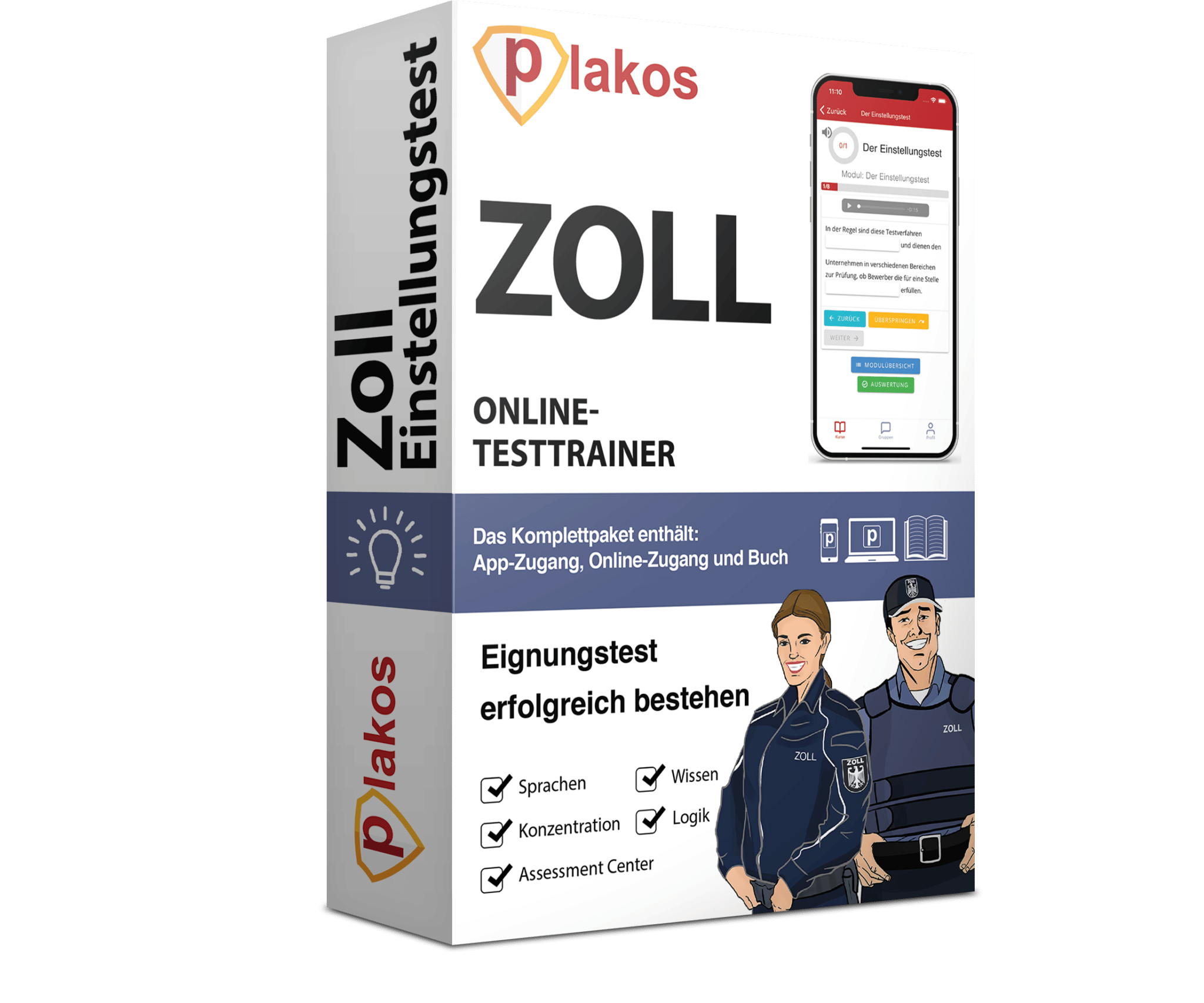 Zoll Einstellungstest